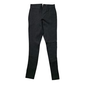 J.Crew Pixie Pants Skinny Ponte Womens 2R Black